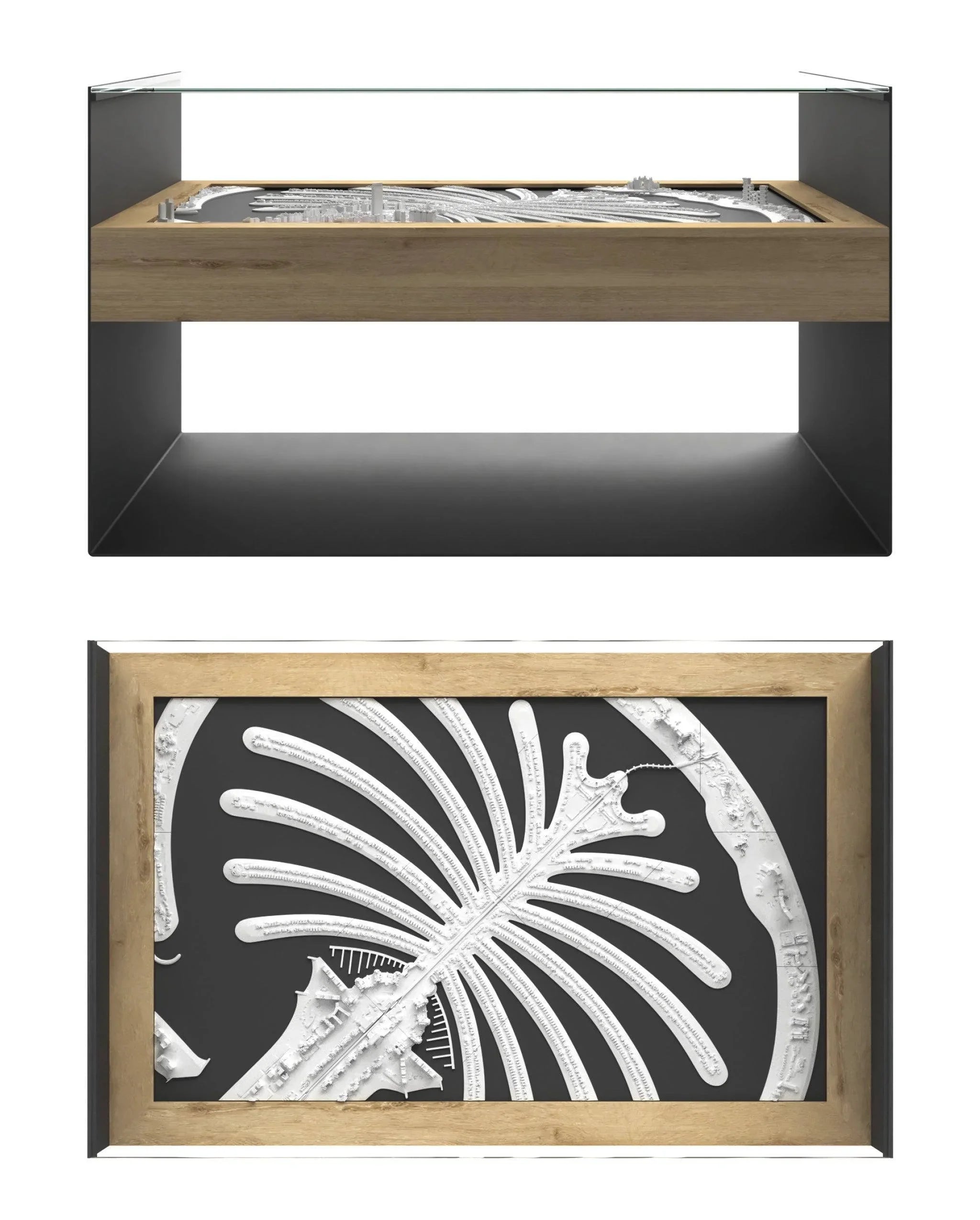 BLOK Wide Coffee Table 3D City Model BLOK, search_hidden - CITYFRAMES