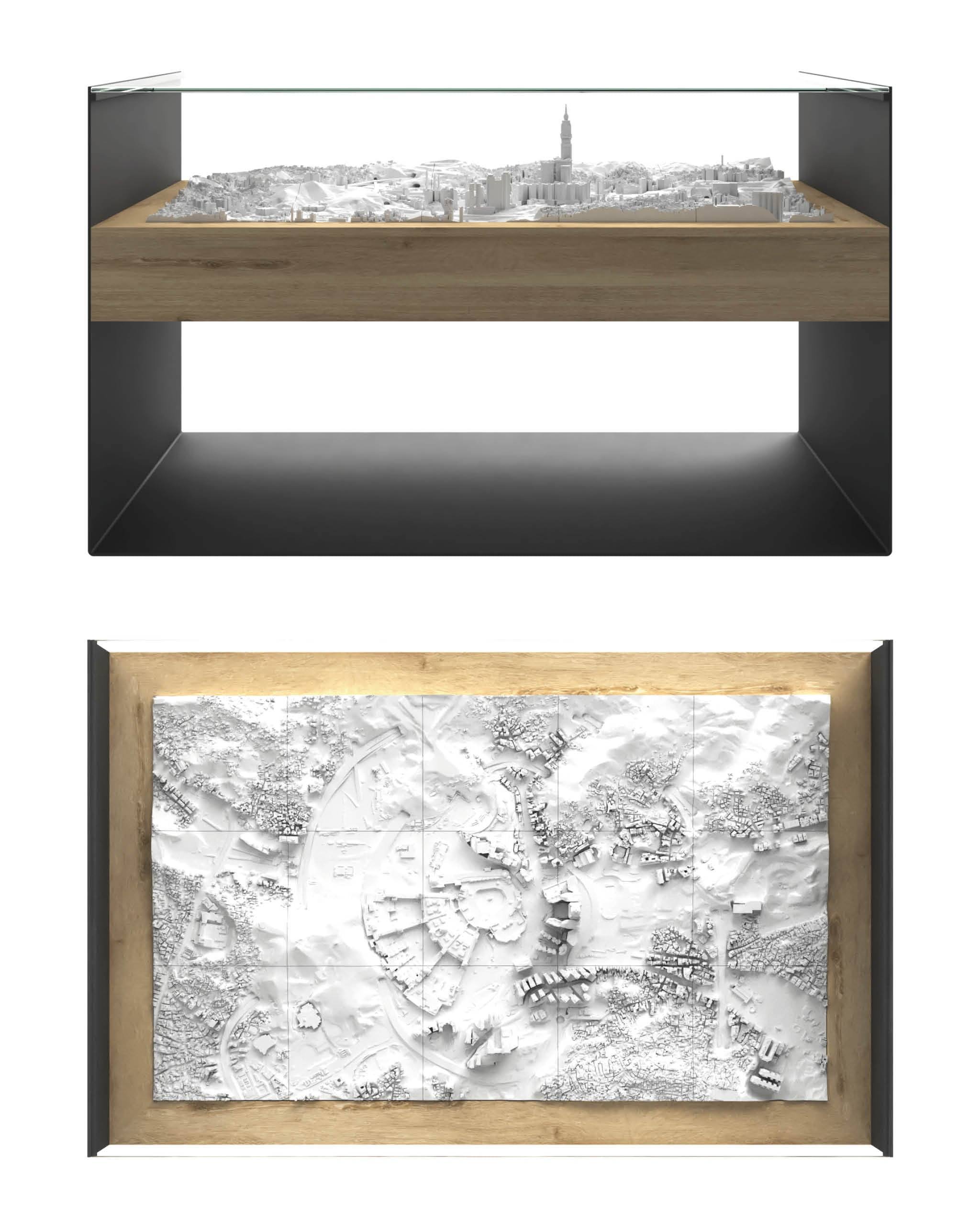 BLOK Wide Coffee Table 3D City Model BLOK, search_hidden - CITYFRAMES