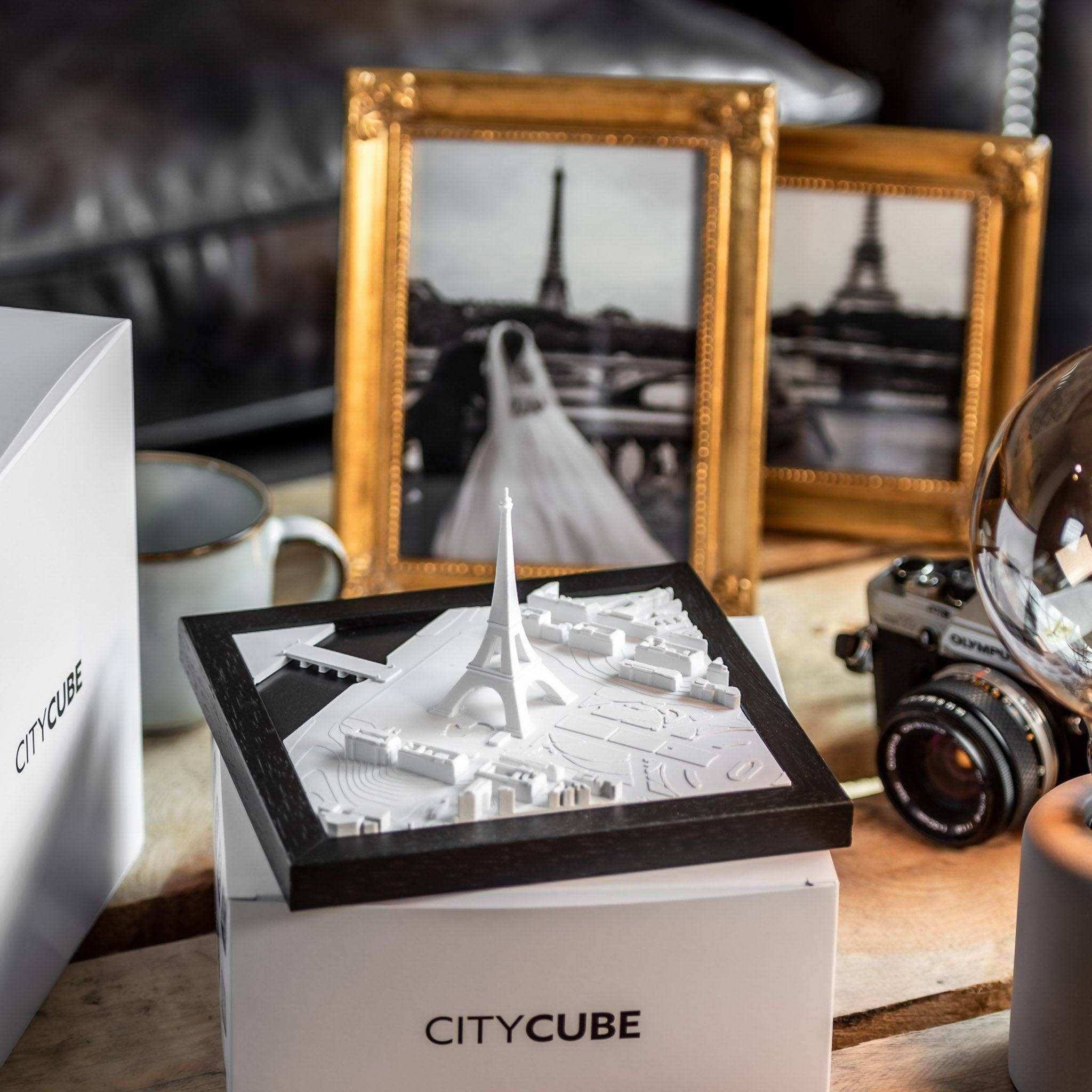 Paris Trio 3D City Model Europe, Trio - CITYFRAMES