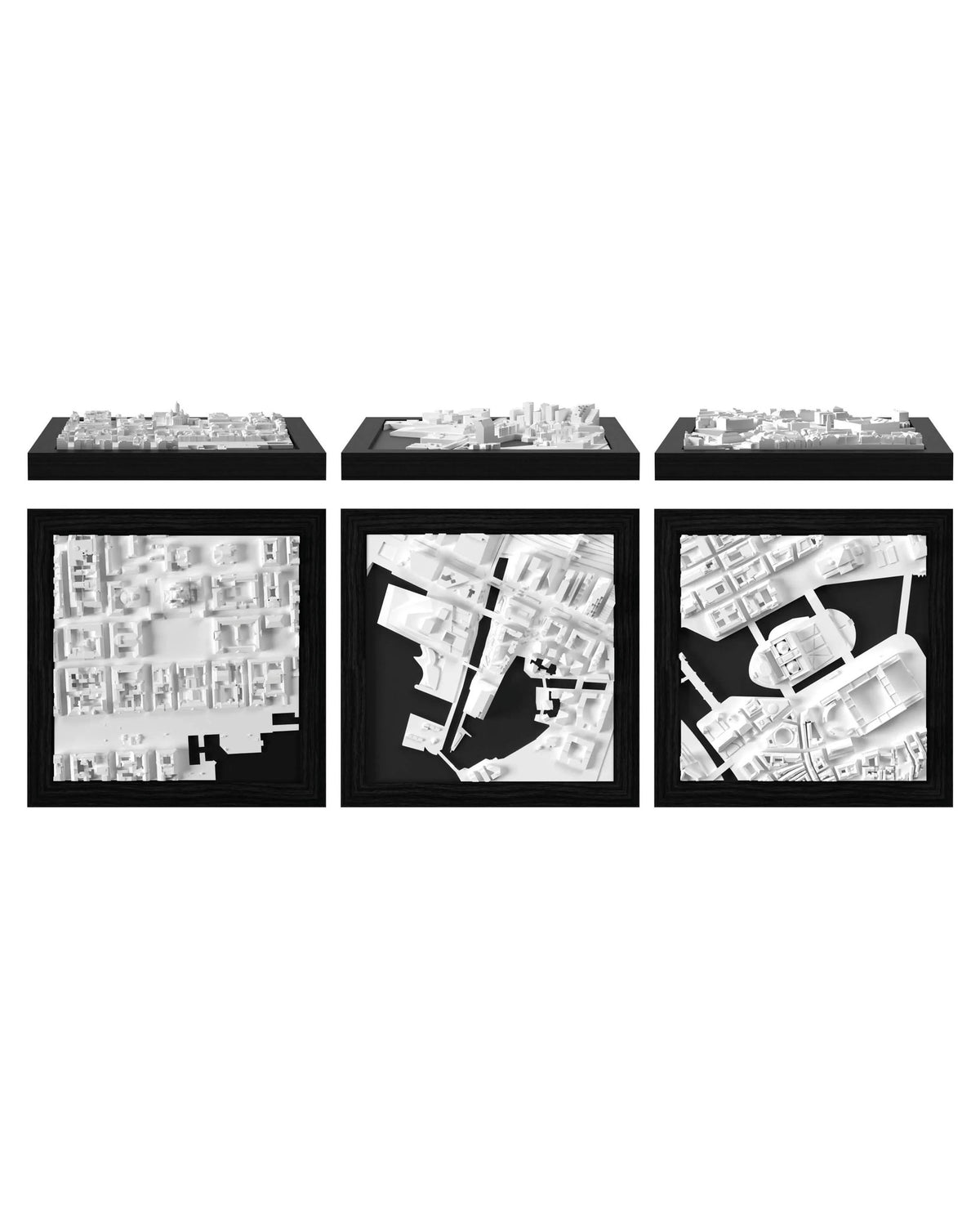 Nordic Trio: Helsinki, Oslo, Stockholm CUBE 3D city models - CITYFRAMES