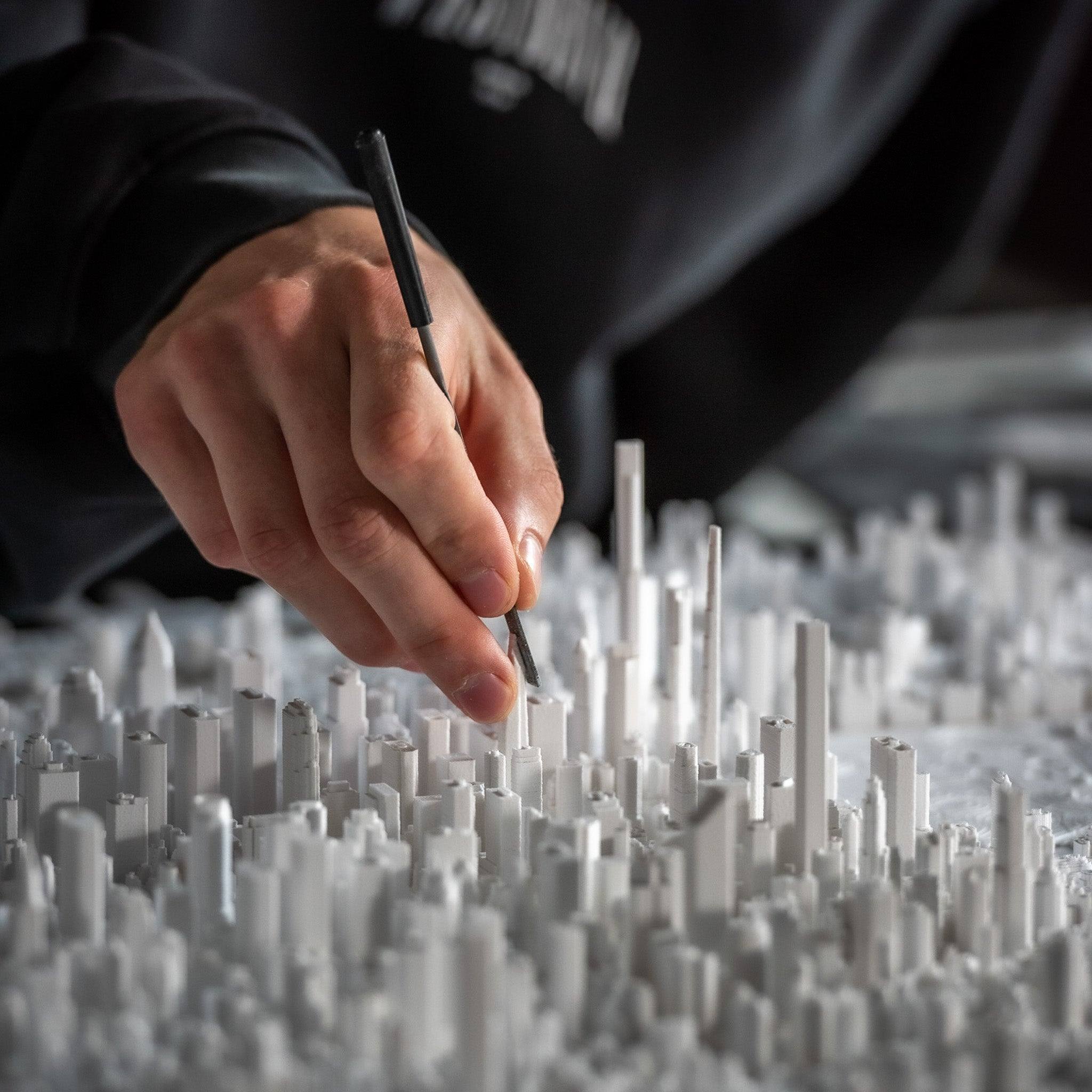New York CITYWALL 3D City Model search_hidden, Wall - CITYFRAMES