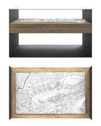 BLOK Wide Coffee Table 3D City Model BLOK, search_hidden - CITYFRAMES