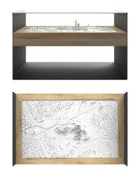 BLOK Wide Coffee Table 3D City Model BLOK, search_hidden - CITYFRAMES