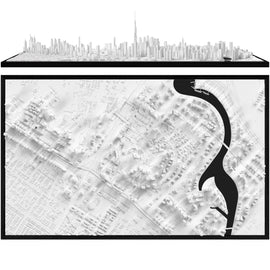 Dubai - Burj Khalifa GRAND 3D city model - CITYFRAMES