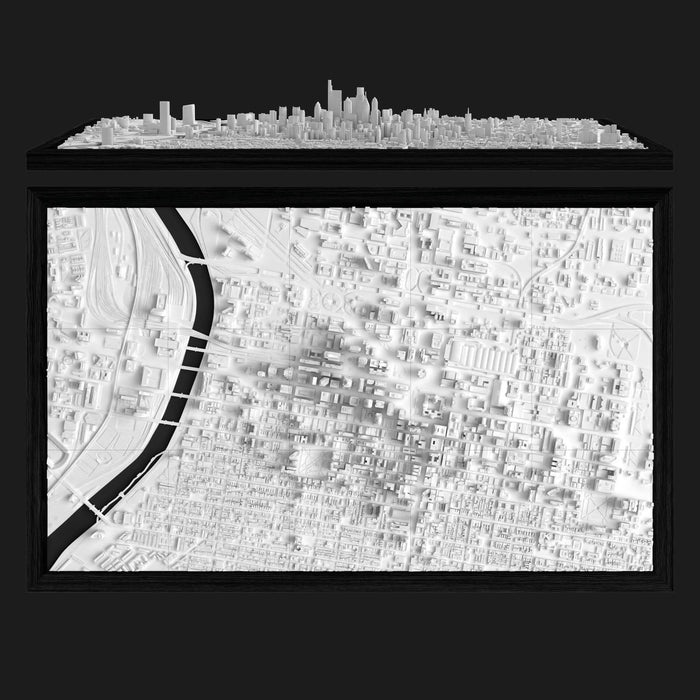 Philadelphia Frame Wide 3D City Model - CITYFRAMES