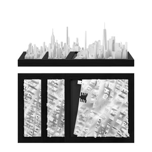 New York Trio: New York - Midtown, New York - Central Park, New York - WTC CUBE 3D city models - CITYFRAMES